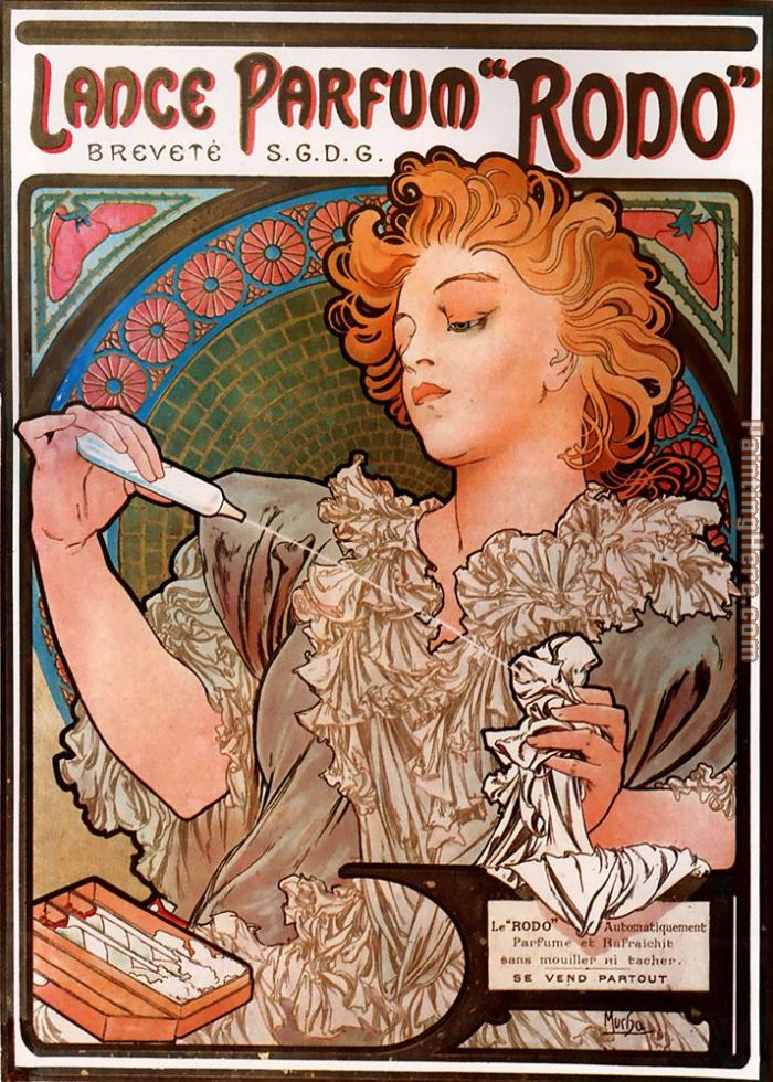 Alphonse Maria Mucha Lance Parfum Rodo